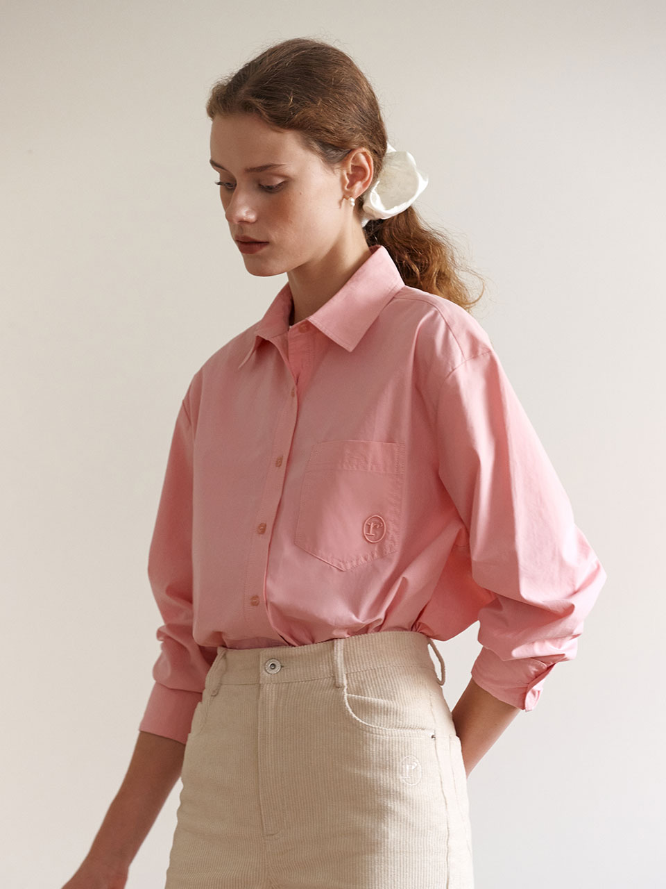 POCKET BLOUSE PINK